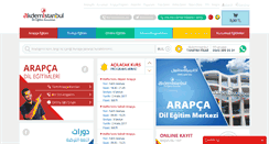 Desktop Screenshot of akdemistanbul.com.tr